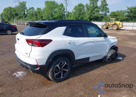 2022 Chevrolet Trailblazer Fwd Rs из США, поврежденный, VIN KL79MTSL5NB019463